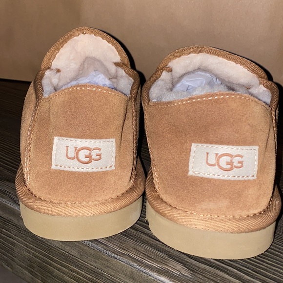 UGG KENTON MENS SLIP ON SHOES CHESTNUT SUADE #10 - Picture 4 of 7